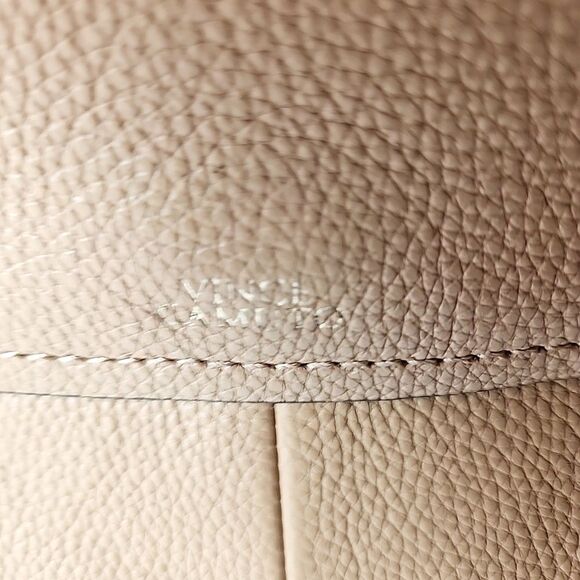 Vince Camuto Hilry Leather Crossbody Toffee Handbag Fold Over Snap Magnetic - Picture 13 of 15